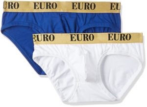 Amazon - Buy Euro Men's Cotton Brief (Pack of 2)