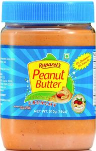 Amazon - Ruparel's Peanut Butter Crunchy 510g at Rs.125