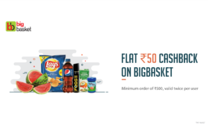 Bigbasket FreeCharge Offer