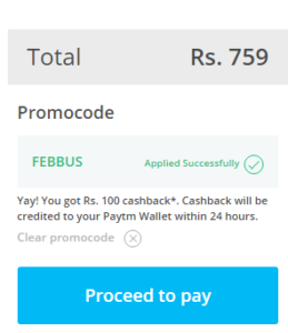 FEBBUS paytm