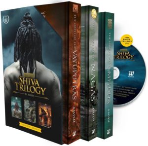 Flipkart- Buy Shiva Trilogy with DVD (English, Box Set, Amish) at Rs 898