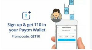 Paytm Rs 10 Free