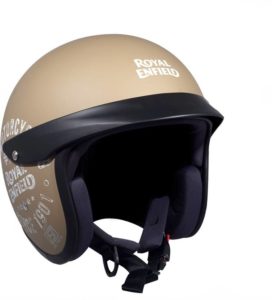 Royal Enfield Sun Peak Motorbike Helmet (Desert Storm)