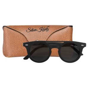 Silver Kartz Retro Black Double Gradient Round Sunglasses at Rs.104 only 