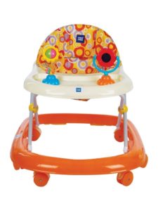 Amazon- Buy Mee Mee Simple Steps Baby Walker (Orange) at Rs 1087