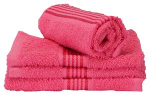 Bianca D`Ross Bordered 4 Piece 380 GSM Cotton Face Towel Set