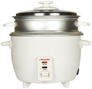 Butterfly KRC-07 1-Litre Classic Electric Cooker (White)