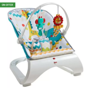 Fisher-Price Colourful Carnival Comfort Curve Bouncer at rs.2699