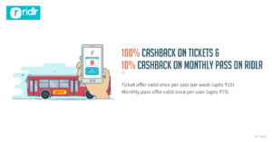 Freecharge Ridlr Offer