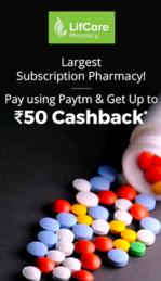 LifCare Pharmacy Paytm Offer