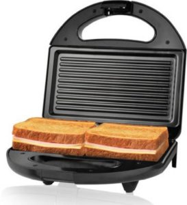 Nova 2 Slice Panini Grill NSG 2441 Toast (Black, Grey)