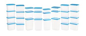 All Time Polka Plastic Container Set, 28-Pieces