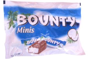 Amazon - Buy Bounty Bagged Minis, 227g at Rs. 109