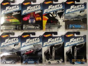 Amazon - Buy Hot Wheels Fast & Furious Cars - Set Of 8 - Multi Color  at Rs 1580