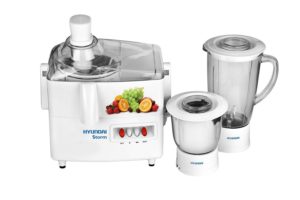 Amazon - Buy Hyundai HJS50W2A-DBB Juicer Mixer Grinder (White)  at Rs 1520