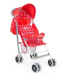 Amazon - Buy LuvLap Comfy Baby Buggy (Red) at Rs 1719