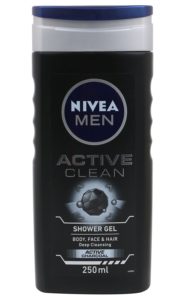 Amazon - Buy Nivea Men Active Clean Shower Gel, 250ml at Rs 133 only