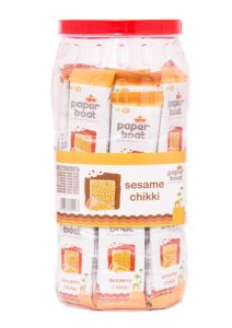 Amazon - Buy Paperboat Sesame Chikki Jar 800g at Rs. 177