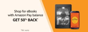 Amazon - eBooks at 90% Discount + 50% Cashback