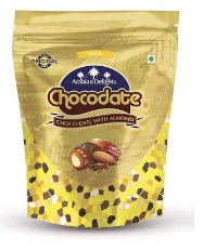 Arabian Delights Chocodate with Almond Classic Milk 100g