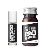 Beardo Mustache Growth Roll on & Beardo Lite Beard and Mustache Oil 35ml Combo