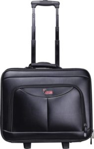 F Gear Ambition Small 23 L Trolley Backpack (Black)