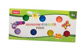 Funskool-Fundough Rainbow Colours, Multi Colour