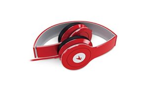 Genius HS-M450 On-Ear Headphones with Mic (Red)