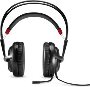 HP OMEN with SteelSeries - X7Z95AA Wired Headset with Mic (Black, On the Ear)