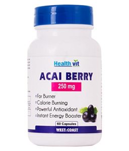 Healthvit Acai Berry 250 mg - 60 Capsules