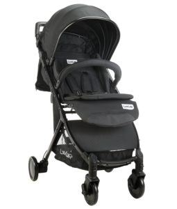 Luvlap Spark Baby Stroller Pram (Black)