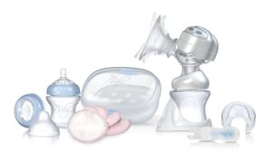 Nuby Natural Touch Electric Breast Pump Set