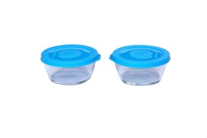 Signoraware Crystal Round Small Container Set