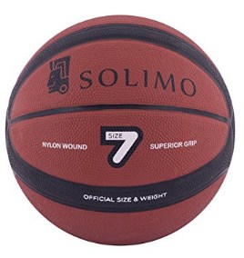 Solimo Basketball 14-panel (Red) 