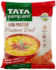 Tata Sampann Masoor Dal Split