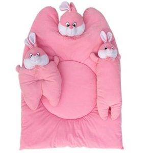 Amardeep and Co Bunny Mattress with Bolsters and Pillow (Pink) at rs.658