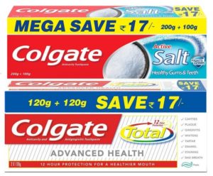 Amazon - Buy Colgate Toothpaste Variety Pack at Rs. 193