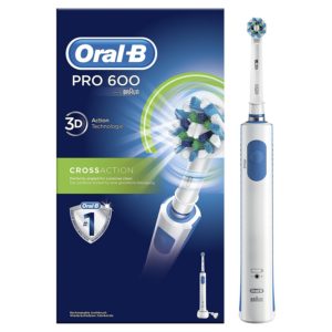 Amazon - Buy Oral-B Pro 600 Cross Action Electric Rechargeable Toothbrush (Multicolor) at Rs 1736 only