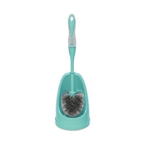 Amazon - Buy Spotzero by Milton Slim Toilet Brush with Caddy (Aqua Green)  at Rs 109 only