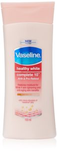 Amazon - Buy Vaseline Healthy White Complete 10 Body Lotion, 100 ml at Rs 104