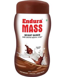 Amazon – Buy Endura Mass Weight Gainer 500g (Chocolate)