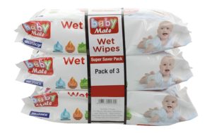 Babymate Soft Wet Wipes, 80 Pieces per Pack