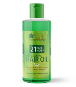 Bliss of Earth Hair Fall Control Hair Oil With 21 Rare Herbs 100ml