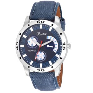 Britex Analogue Blue Dial Men's & Boy's Watch - Bt6160