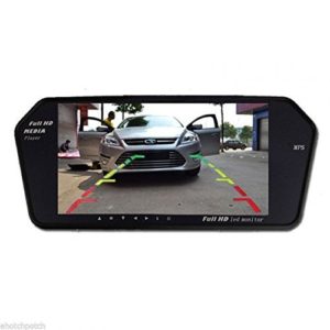 Deal On Trade DOT Full HD LED Reverse Parking Screen with Bluetooth, MP5 SD Card, USB and Parking Camera (Black)