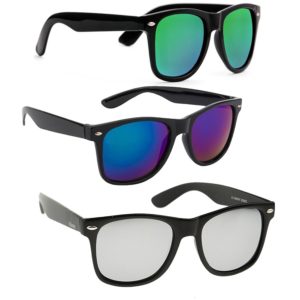 Elligator Reflactive Color Mirror Lens Sunglasses 55mm 