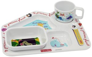 Fisher Price Precious Planet House Shaped Kids Dinner Gift Set