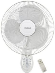 Flipkart - Buy Havells Platina 3 Blade Wall Fan at Rs 2489 only