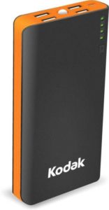 Flipkart - Buy Kodak 15000 mAh Power Bank (Black,Orange, Lithium-ion) at Rs 899 only