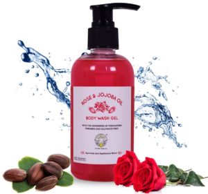 Greenberry Organics Rose & Jojoba Oil Body Wash Gel